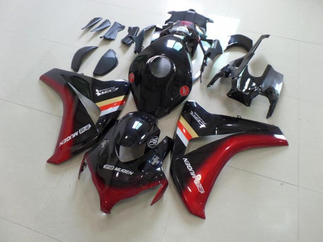 Noir Rouge Mugen Carénage CBR 1000 RR 2008-2011 Noir Rouge Mugen Carénage CBR 1000 RR 2008-2011