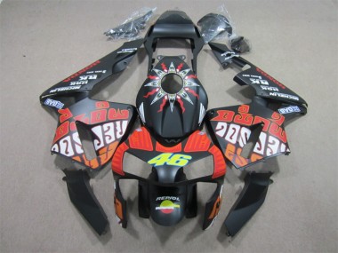 Noir Rouge Repsol 46 Carénage CBR 600 RR 2003-2004