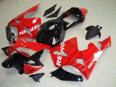 Noir Spider Man Repsol Carénage CBR 600 RR 2003-2004