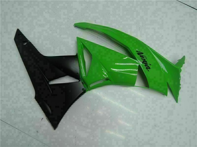 Noir Vert Carénage ZX6R 2009-2012 Noir Vert Carénage ZX6R 2009-2012