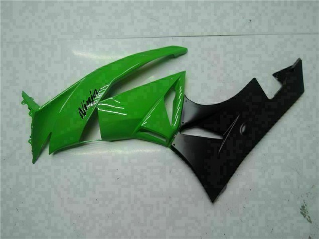 Noir Vert Carénage ZX6R 2009-2012 Noir Vert Carénage ZX6R 2009-2012