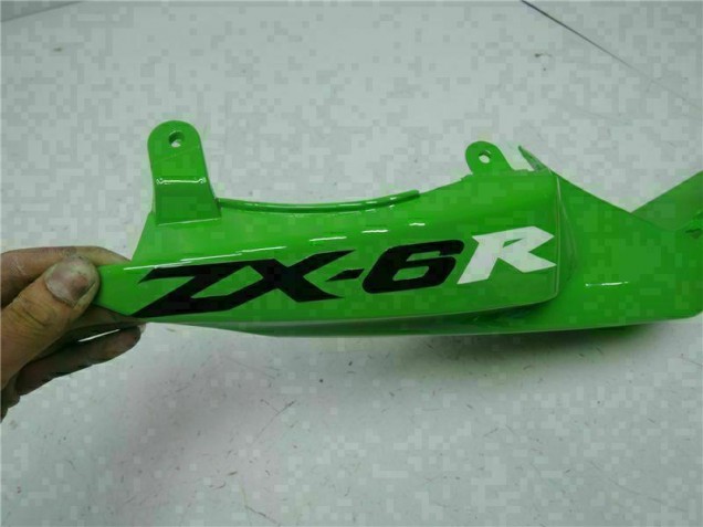 Noir Vert Carénage ZX6R 2009-2012 Noir Vert Carénage ZX6R 2009-2012