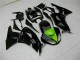 Noir Vert Kit Carénages Complet ZX6R 2009-2012