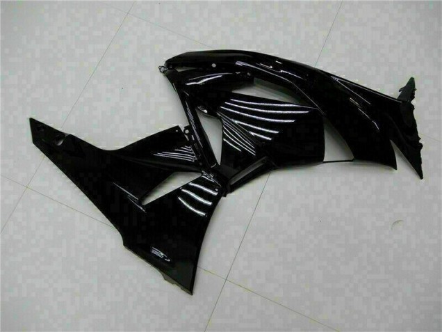 Noir Vert Kit Carénages Complet ZX6R 2009-2012