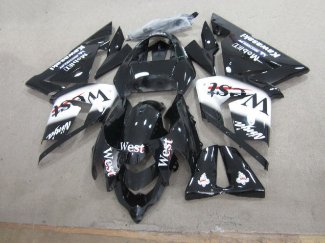 Noir West Ninja Carénage ZX10R 2003-2005 Noir West Ninja Carénage ZX10R 2003-2005