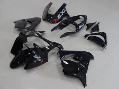 Noir avec Gris Décalque Carénage ZX9R 2000-2001