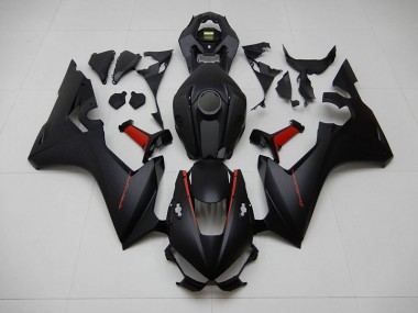 Noir avec Rouge Fireblade Carénage CBR 1000 RR 2017-2023
