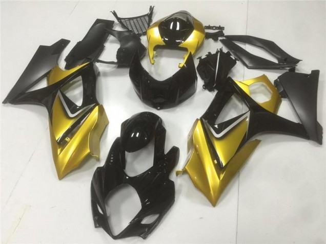 Or Noir Carénages GSXR 1000 K7 2007-2008 Or Noir Carénages GSXR 1000 K7 2007-2008