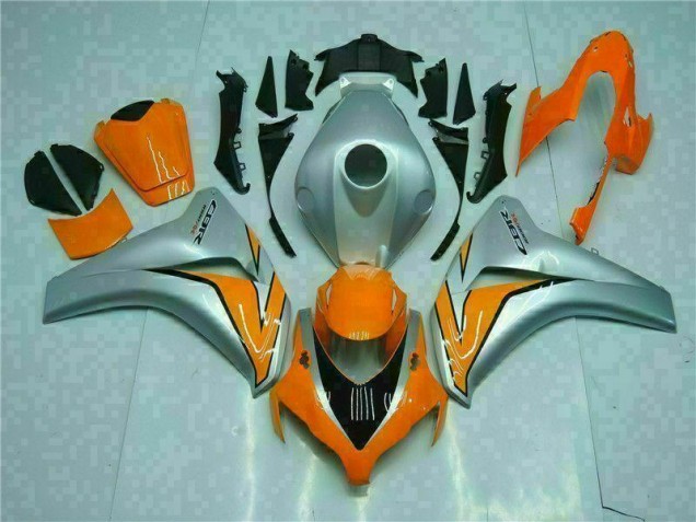 Orange Argent Carénages CBR 1000 RR 2008-2011 Orange Argent Carénages CBR 1000 RR 2008-2011