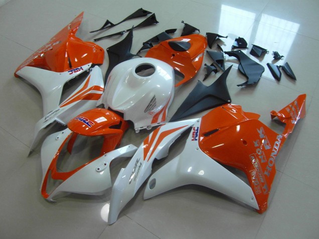 Orange Blanc Nacré Carénage CBR 600 RR 2009-2012