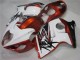 Orange Blanc Noir Carénage GSXR 1300 Hayabusa 1996-2007 Orange Blanc Noir Carénage GSXR 1300 Hayabusa 1996-2007