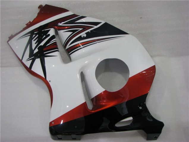 Orange Blanc Noir Carénage GSXR 1300 Hayabusa 1996-2007 Orange Blanc Noir Carénage GSXR 1300 Hayabusa 1996-2007