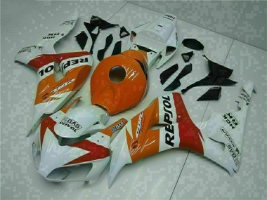 Orange Blanc Repsol Carénage CBR 1000 RR 2004-2005
