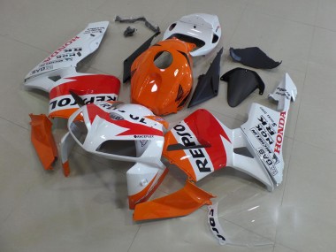 Orange Blanc Repsol Carénage CBR 600 RR 2005-2006