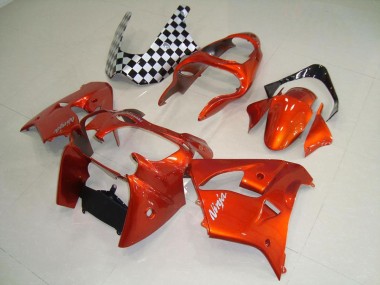 Orange Carénage ZX9R 2000-2001