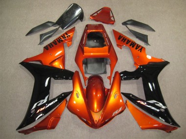 Orange Noir Carénage CBR 1000 RR 2004-2005