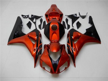 Orange Noir Carénage CBR 1000 RR 2006-2007