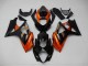 Orange Noir Carénage GSXR 1000 K7 2007-2008 Orange Noir Carénage GSXR 1000 K7 2007-2008