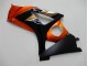 Orange Noir Carénage GSXR 1000 K7 2007-2008 Orange Noir Carénage GSXR 1000 K7 2007-2008