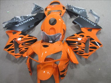 Orange Noir Carénage de Rechange CBR 600 RR 2005-2006