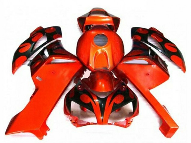 Orange Noir Carénages CBR 1000 RR 2004-2005 Orange Noir Carénages CBR 1000 RR 2004-2005