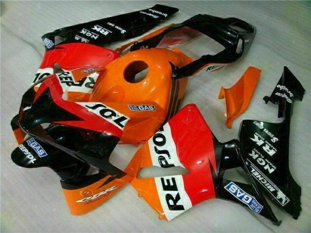 Orange Repsol Carénage CBR 600 RR 2003-2004 Orange Repsol Carénage CBR 600 RR 2003-2004