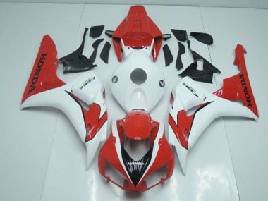 Orange Rouge et Blanc Carénage CBR 1000 RR 2006-2007