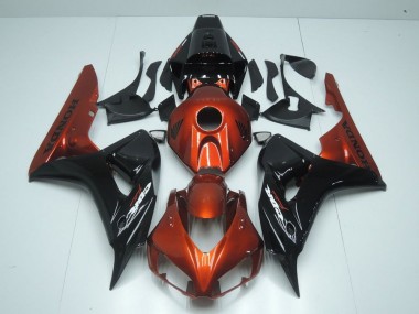Orange et Noir Carénage CBR 1000 RR 2006-2007