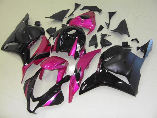 Rose Noir Carénage CBR 600 RR 2009-2012 Rose Noir Carénage CBR 600 RR 2009-2012