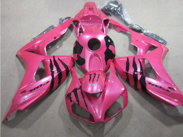 Rose Noir Monster Carénage CBR 1000 RR 2006-2007 Rose Noir Monster Carénage CBR 1000 RR 2006-2007