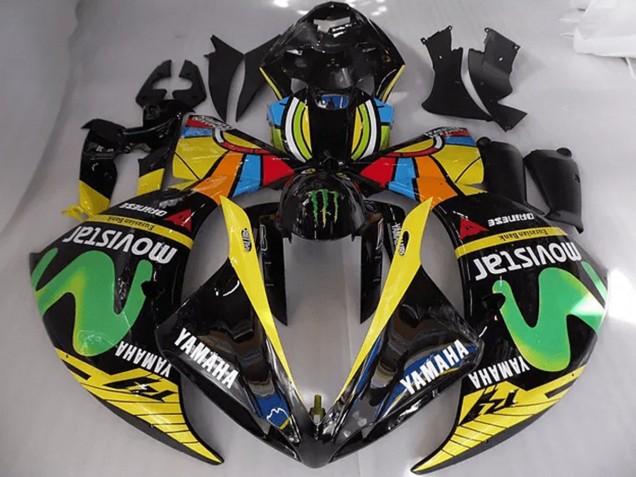 Rossi Movistar Carénage R1 2012-2014 Rossi Movistar Carénage R1 2012-2014