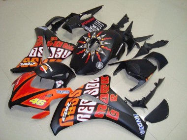 Rossi Noir Mat Carénage CBR 1000 RR 2008-2011