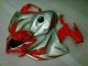 Rouge Argent Carénage CBR 1000 RR 2008-2011 Rouge Argent Carénage CBR 1000 RR 2008-2011