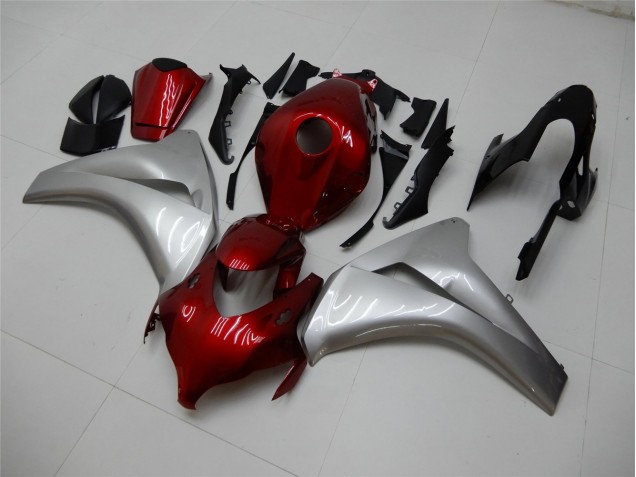 Rouge Argent Carénages CBR 1000 RR 2008-2011 Rouge Argent Carénages CBR 1000 RR 2008-2011