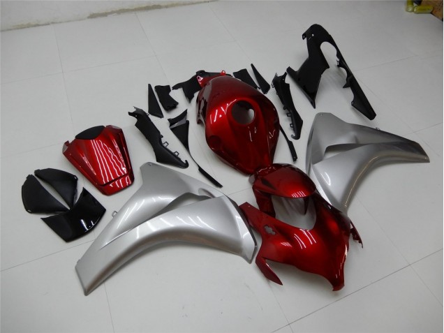 Rouge Argent Carénages CBR 1000 RR 2008-2011 Rouge Argent Carénages CBR 1000 RR 2008-2011