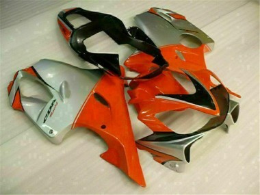 Rouge Argent Kit Carénages Complet CBR 600 F4i 2001-2003