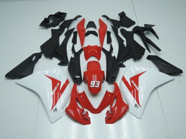 Rouge Blanc 93 Carénage CBR 125 R 2011-2013