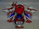 Rouge Blanc Bleu 23 Carénage CBR 1000 RR 2012-2016 Rouge Blanc Bleu 23 Carénage CBR 1000 RR 2012-2016
