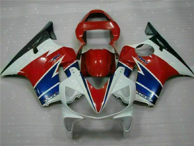 Rouge Blanc Bleu Carénage CBR 600 F4i 2001-2003 Rouge Blanc Bleu Carénage CBR 600 F4i 2001-2003