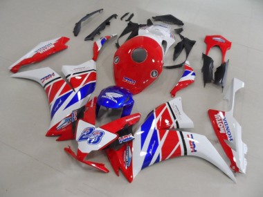 Rouge Blanc Bleu HRC 23 Carénage CBR 1000 RR 2012-2016