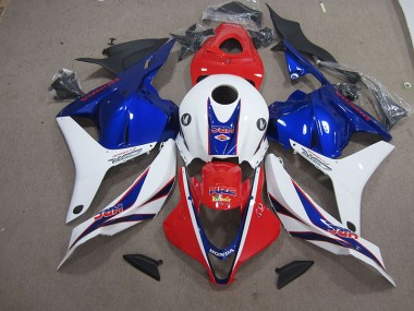 Rouge Blanc Bleu HRC Carénages CBR 600 RR 2009-2012