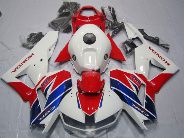 Rouge Blanc Bleu HRC Carénages CBR 600 RR 2013-2021 Rouge Blanc Bleu HRC Carénages CBR 600 RR 2013-2021