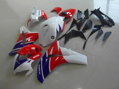 Rouge Blanc Bleu Motul Carénage CBR 1000 RR 2008-2011