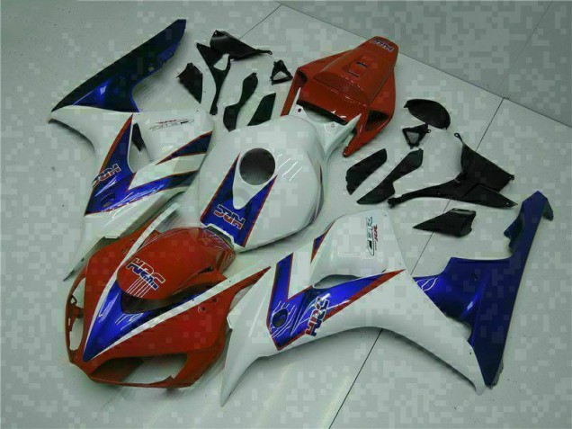 Rouge Blanc Carénage CBR 1000 RR 2004-2005 Rouge Blanc Carénage CBR 1000 RR 2004-2005