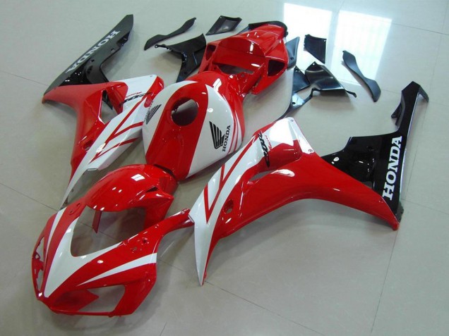 Rouge Blanc Carénage CBR 1000 RR 2006-2007 Rouge Blanc Carénage CBR 1000 RR 2006-2007