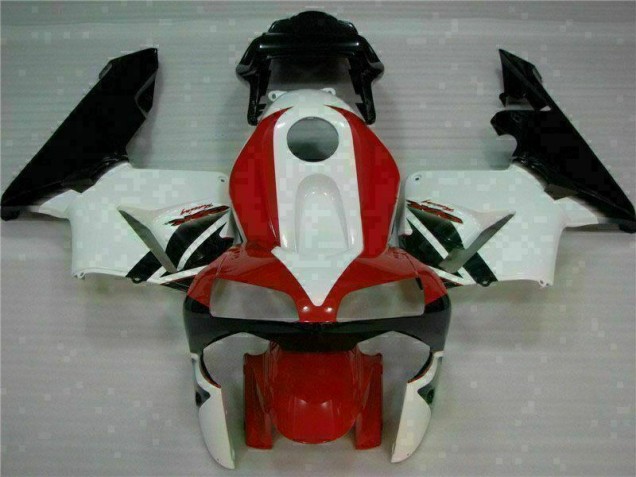 Rouge Blanc Carénage CBR 600 RR 2003-2004 Rouge Blanc Carénage CBR 600 RR 2003-2004