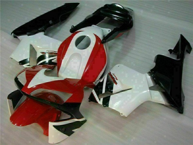 Rouge Blanc Carénage CBR 600 RR 2003-2004 Rouge Blanc Carénage CBR 600 RR 2003-2004
