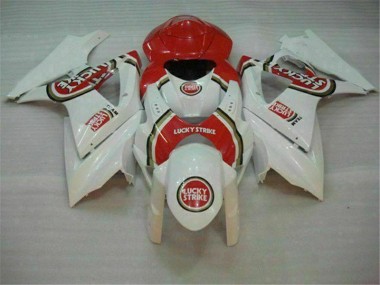Rouge Blanc Carénage GSXR 1000 K7 2007-2008