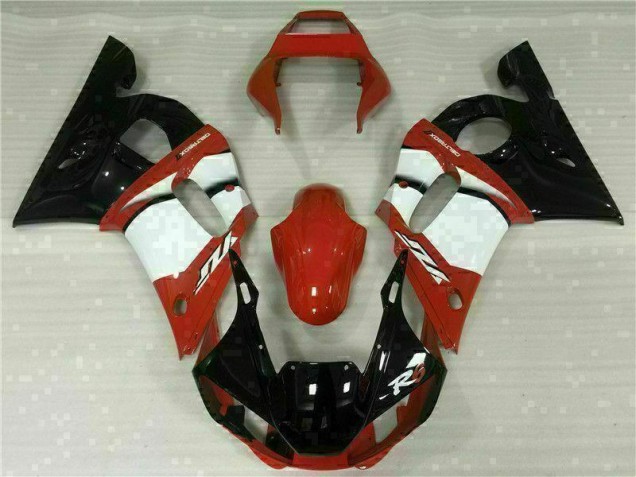 Rouge Blanc Carénage R6 1998-2002 Rouge Blanc Carénage R6 1998-2002