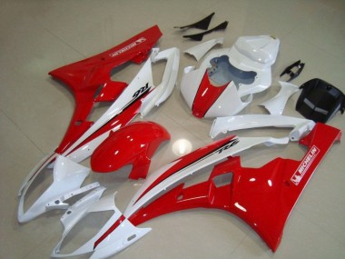 Rouge Blanc Carénage R6 2006-2007